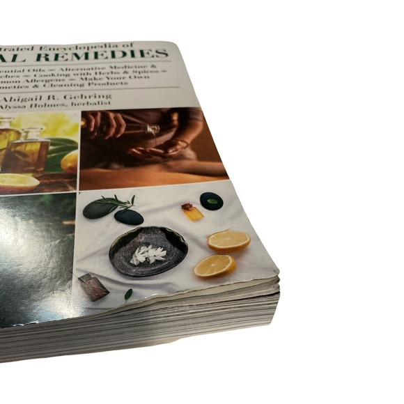 Illustrated Encyclopedia of Natural Remedies Abigail Gehring Herbal Book - Picture 5 of 6
